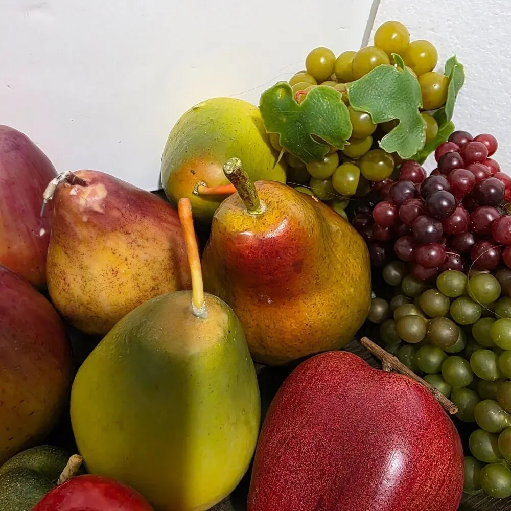 Faux Fruits Collection Realistic Background Display Artificial  Approx 50 pcs